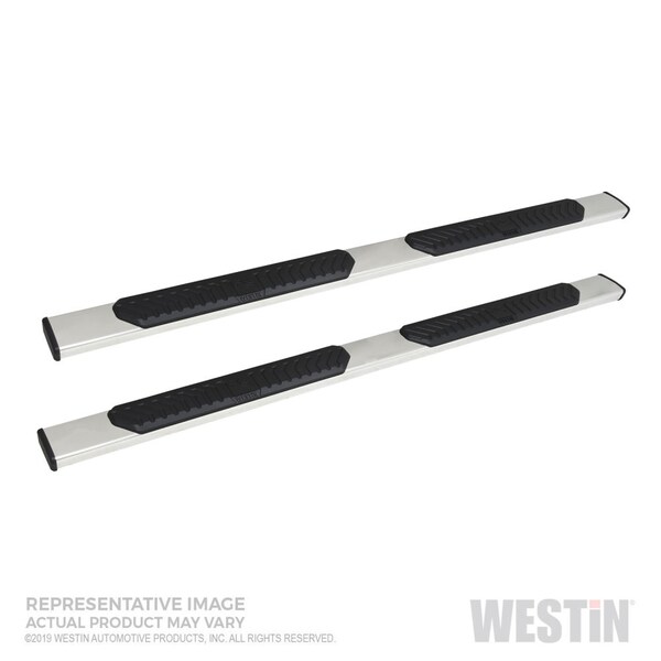 19-C SILVERADO/SIERRA 1500 DBL CAB STAINLESS STEEL R5 NERF BARS